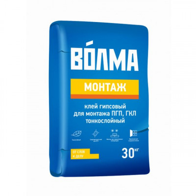 Волма-монтаж клей 30 кг (40шт)