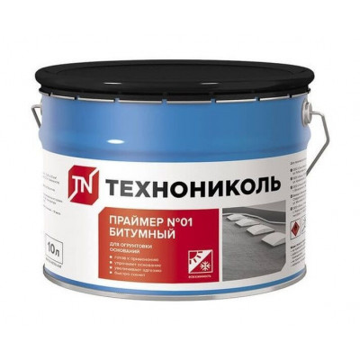 Праймер битумный 20 л  / 16 кг № 01 в магазинах "Стройдвор" с доставкой в Саратове и Энгельсе.