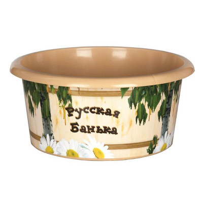 Таз 10л. "Русская банька" М2554