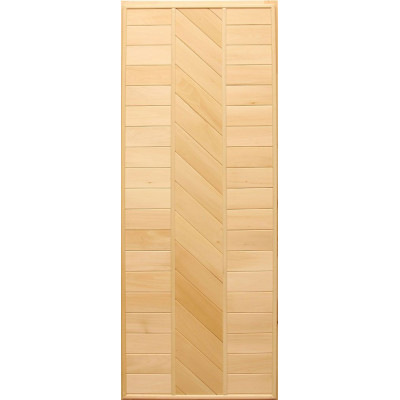 Дверь 700*1700 Зигзаг коробка липа ,глухая