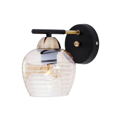 Светильник Escada 1123/1А Е27х40W Antigue brass/Black
