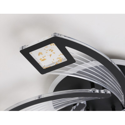 Светильник светодиодный потолочный с ПУ FA4478/5 черный 90W 3000-6400K