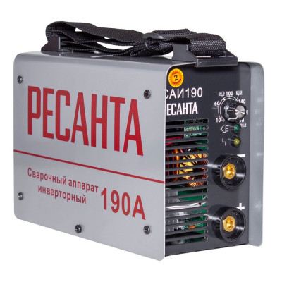 Сварочный аппарат инверторный Ресанта САИ 190 Сварочный аппарат инверторный Ресанта САИ 190