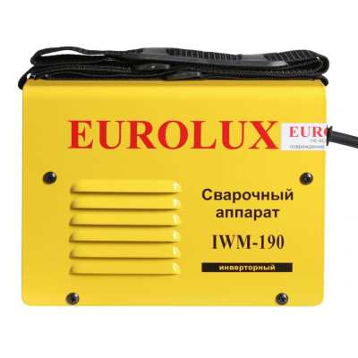 Сварочный аппарат инверторный Eurolux IWM190 Сварочный аппарат инверторный Eurolux IWM190