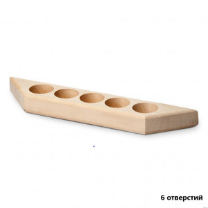 Полочка для масел 6 отверстий