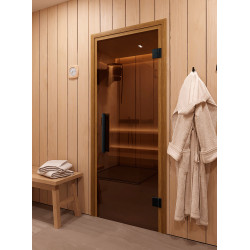 Дверь 700*1900 DoorWood Термо Блэк Бронза Дверь 700*1900 DoorWood Термо Блэк Бронза