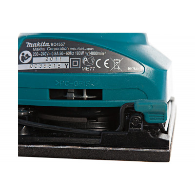 Вибрационная шлифмашина Makita BO 4557 Вибрационная шлифмашина Makita BO 4557