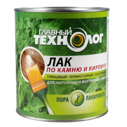 Лак по камню и кирпичу Главный технолог глянцевый 3 л Лак по камню и кирпичу Главный технолог глянцевый 3 л