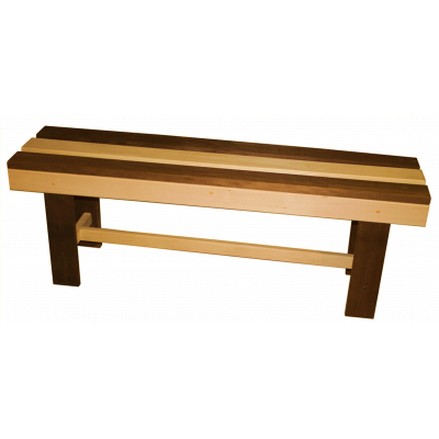 Лавка не раскладная 1500х330х445 (полок) термо вид1