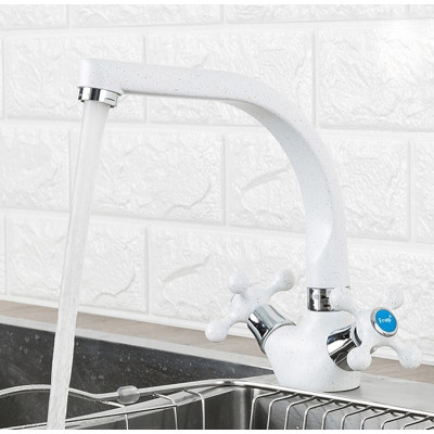 Смеситель для кухни FRAP F5408-8 белый