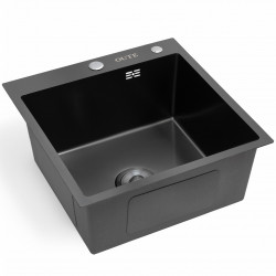 Мойка нержавеющая PVD Т75050Н-1 графит (3мм/1мм)