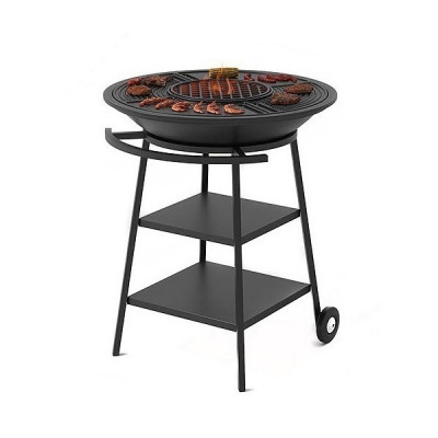 Чугунный Fantastic Grill Везувий 700 (чаша + подставка + плита + крыша)